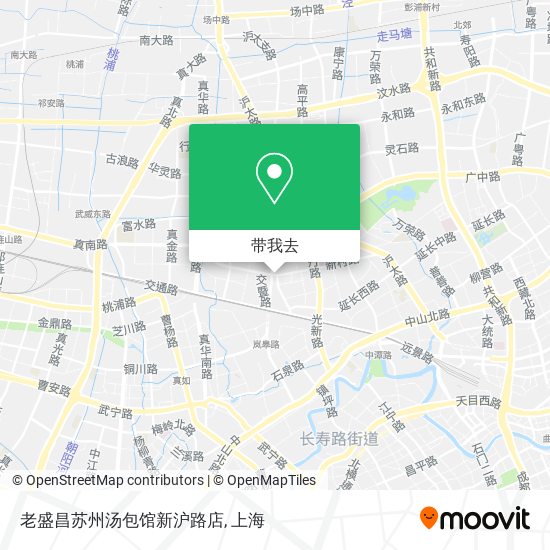 老盛昌苏州汤包馆新沪路店地图