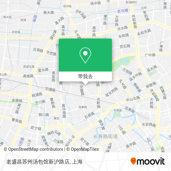 老盛昌苏州汤包馆新沪路店地图