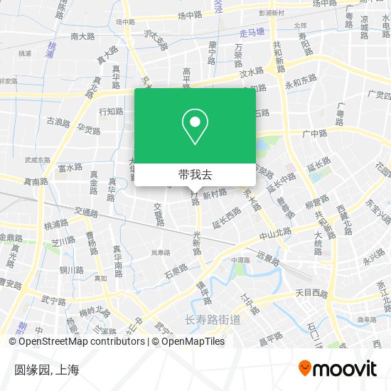 圆缘园地图
