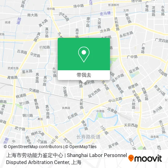 上海市劳动能力鉴定中心 | Shanghai Labor Personnel Disputed Arbitration Center地图