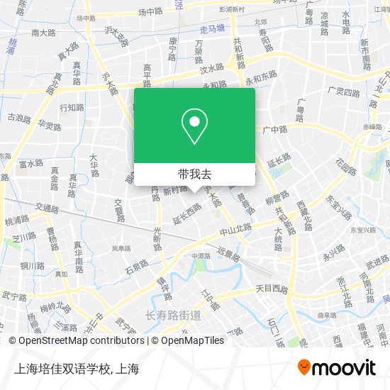 上海培佳双语学校地图