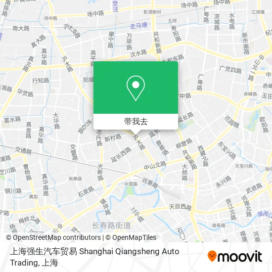 上海强生汽车贸易 Shanghai Qiangsheng Auto Trading地图