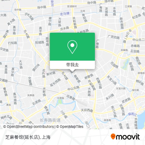 芝麻餐馆(延长店)地图