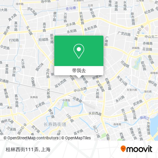 桂林西街111弄地图