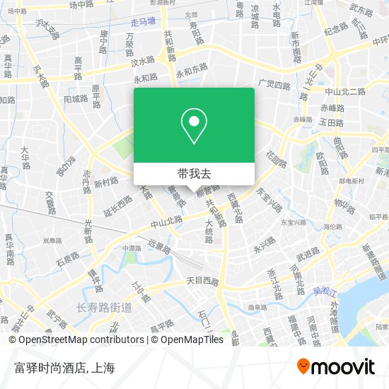 富驿时尚酒店地图