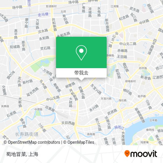 蜀地冒菜地图