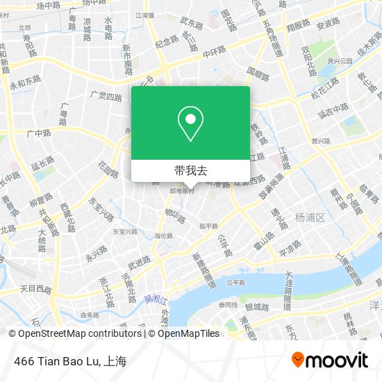 466 Tian Bao Lu地图