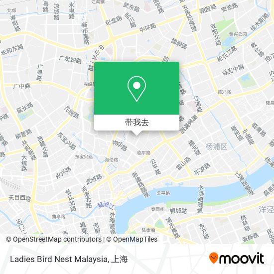 Ladies Bird Nest Malaysia地图