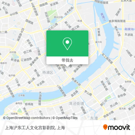 上海沪东工人文化宫影剧院地图