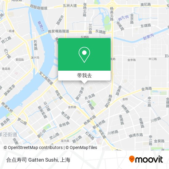 合点寿司 Gatten Sushi地图