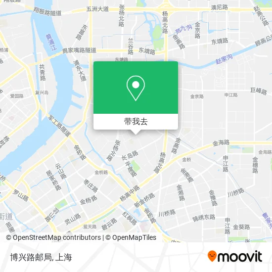 博兴路邮局地图
