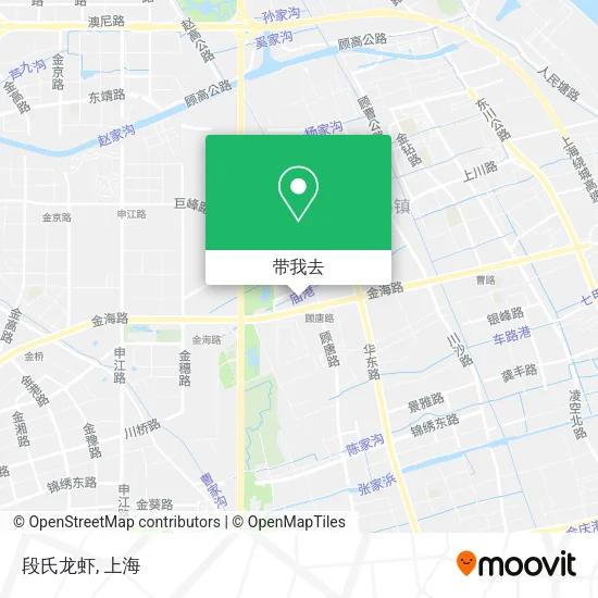 段氏龙虾地图