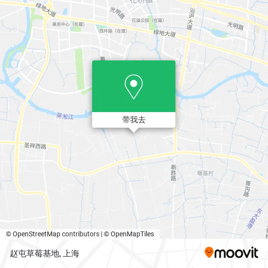 赵屯草莓基地地图