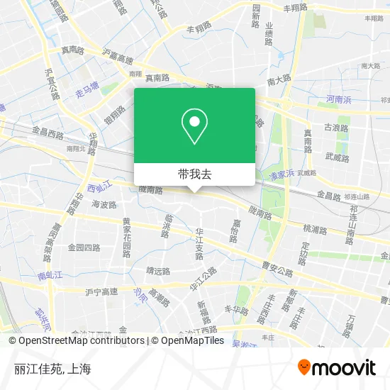 丽江佳苑地图
