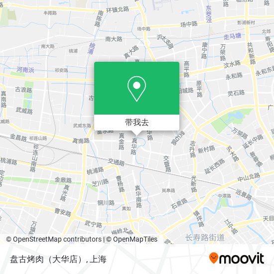 盘古烤肉（大华店）地图