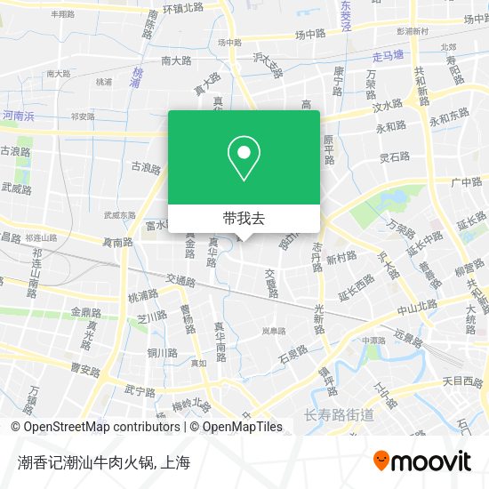 潮香记潮汕牛肉火锅地图