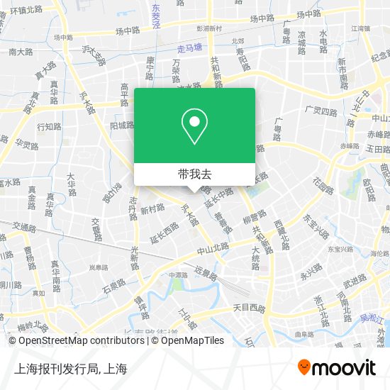 上海报刊发行局地图