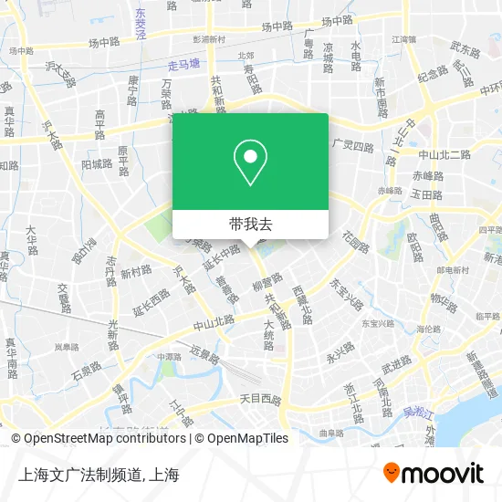 上海文广法制频道地图