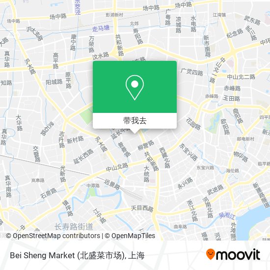 Bei Sheng Market (北盛菜市场)地图