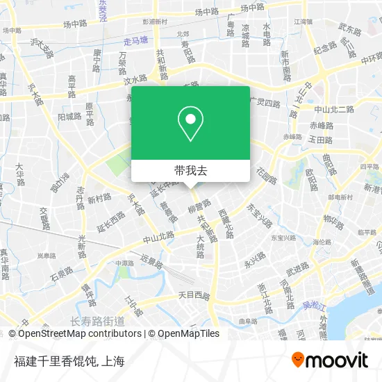 福建千里香馄饨地图