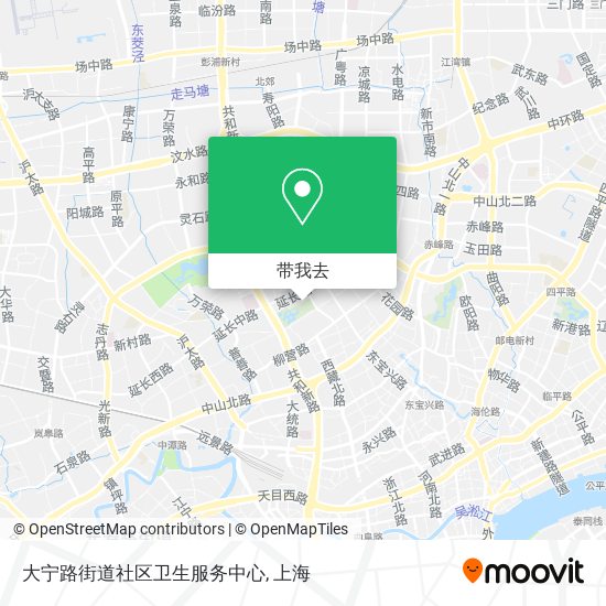 大宁路街道社区卫生服务中心地图