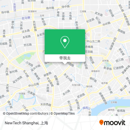 NewTech Shanghai地图