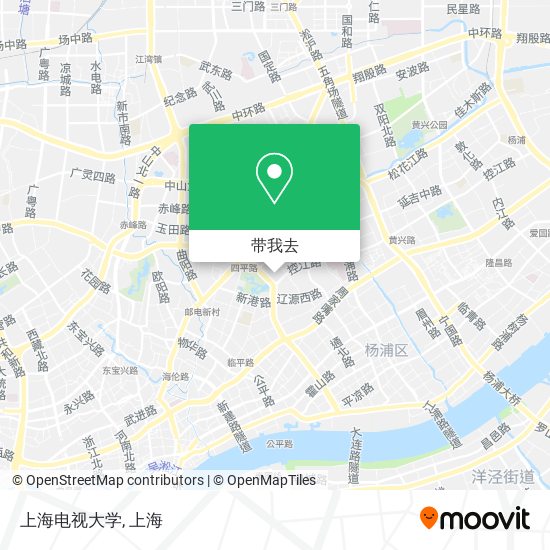 上海电视大学地图