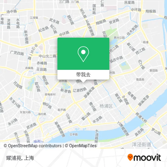 耀浦苑地图