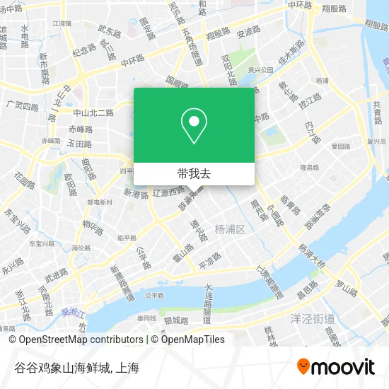 谷谷鸡象山海鲜城地图