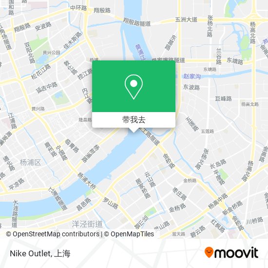 Nike Outlet地图