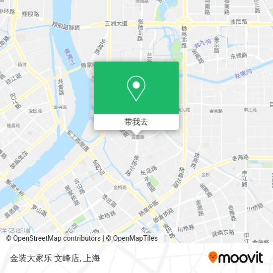 金装大家乐 文峰店地图