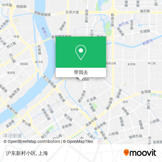 沪东新村小区地图