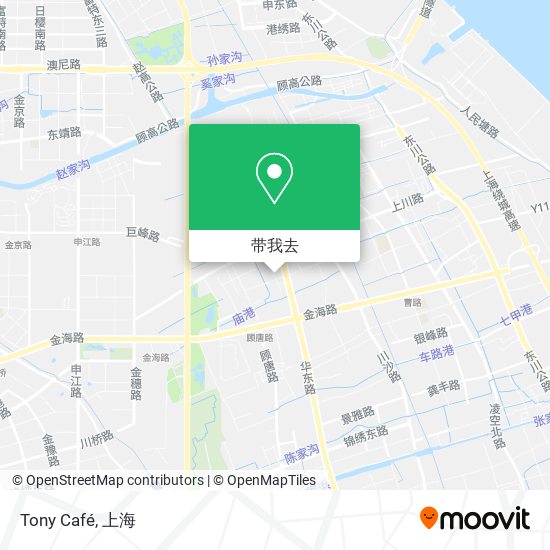 Tony Café地图