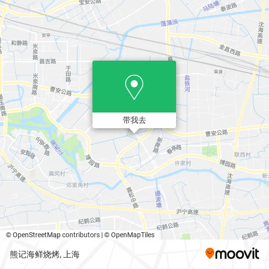 熊记海鲜烧烤地图