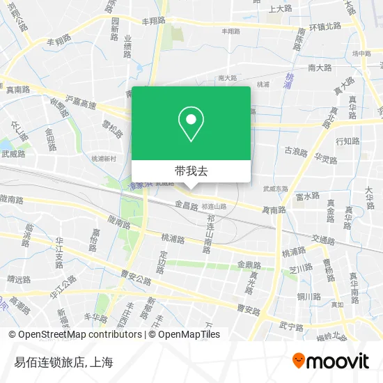 易佰连锁旅店地图