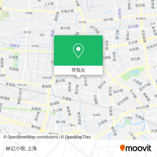 林记小馆地图