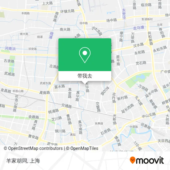 羊家胡同地图
