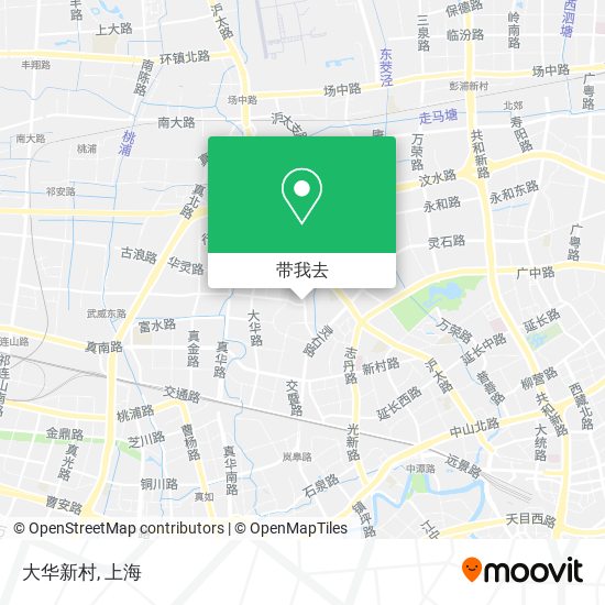 大华新村地图