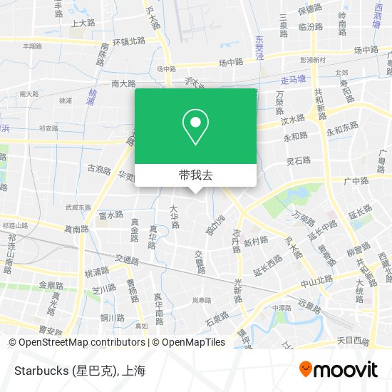 Starbucks (星巴克)地图
