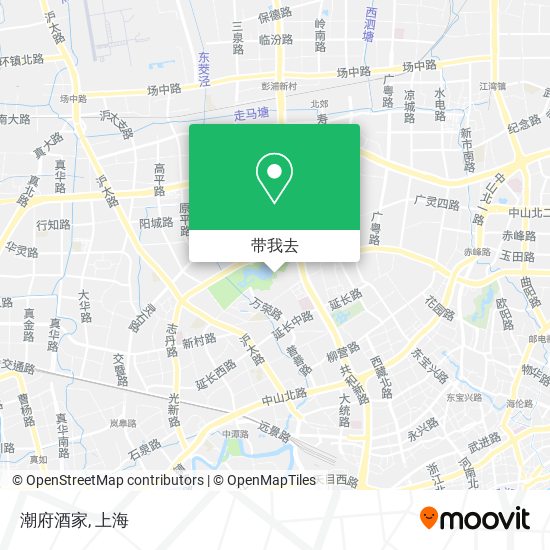 潮府酒家地图