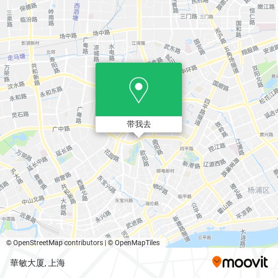華敏大厦地图