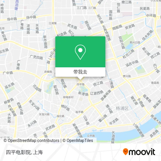 四平电影院地图
