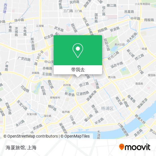 海厦旅馆地图