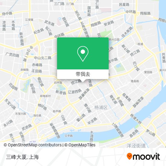 三峰大厦地图