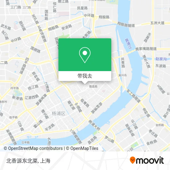 北香源东北菜地图