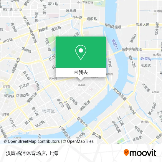 汉庭杨浦体育场店地图