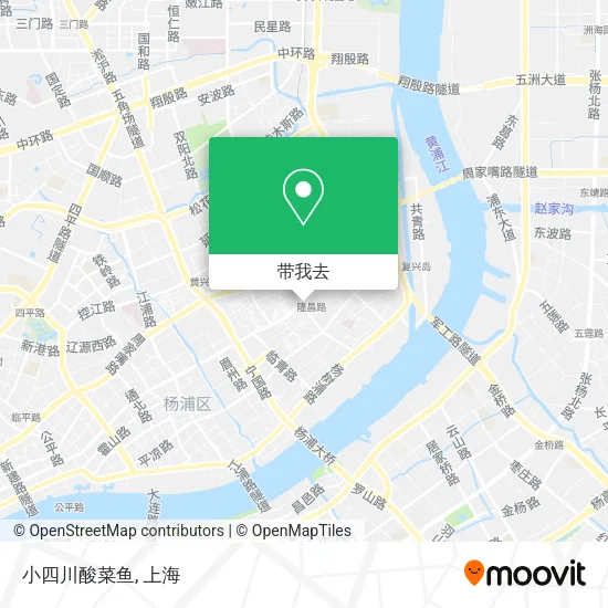 小四川酸菜鱼地图