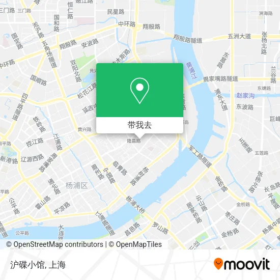 沪碟小馆地图