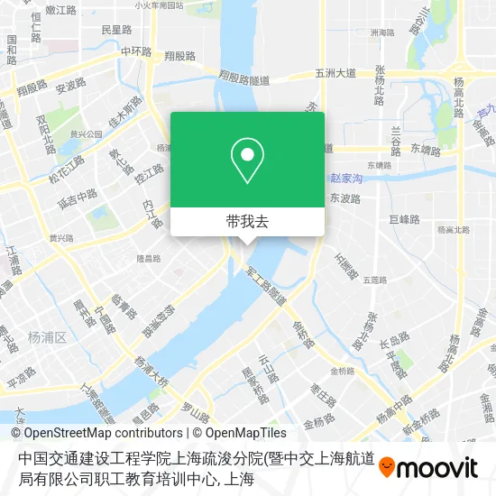 中国交通建设工程学院上海疏浚分院地图