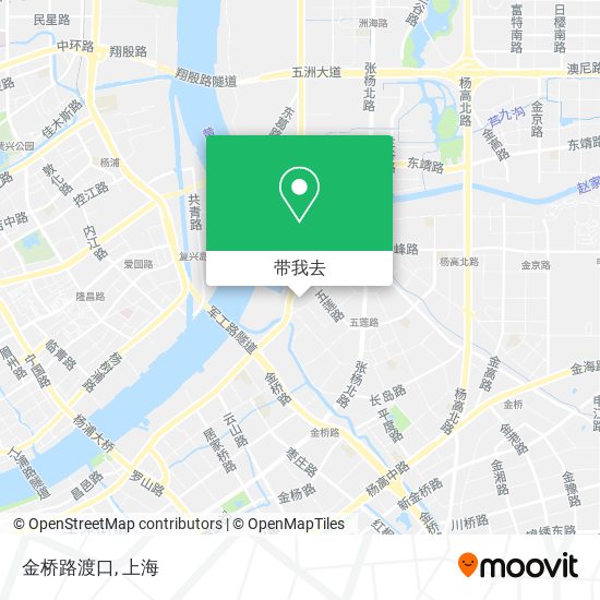 金桥路渡口地图